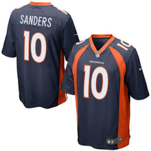 Load image into Gallery viewer, Emmanuel Sanders Denver Broncos Alternate Game Jersey - Navy Blue