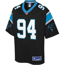 Load image into Gallery viewer, Efe Obada Carolina Panthers Pro Line Player Jersey – Black 2018/2019