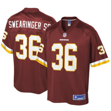 Load image into Gallery viewer, D.J. Swearinger Washington Redskins Pro Line Player Jersey – Burgundy 2018/2019