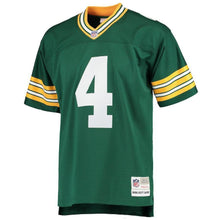 Load image into Gallery viewer, Brett Favre Green Bay Packers Mitchell &amp; Ness 1996 Replica Retired Player Jersey - Green
