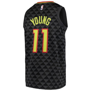 Atlanta Hawks Trae Young Men's Swingman Jersey - Black