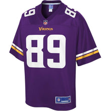 Load image into Gallery viewer, David Morgan Minnesota Vikings Pro Line Team Color Player Jersey – Purple 2018/2019