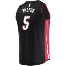 Load image into Gallery viewer, Derrick Jones Miami Heat Branded Fast Break Player Jersey - Icon Edition – Black