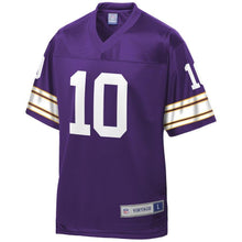 Load image into Gallery viewer, Fran Tarkenton Minnesota Vikings Pro Line Retired Team Player Jersey – Purple 2018/2019