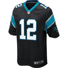 Load image into Gallery viewer, DJ Moore Carolina Panthers Draft First Round Pick Game Jersey – Black 2018/2019
