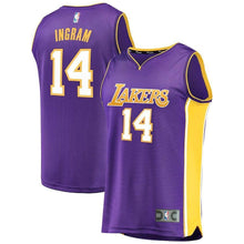 Load image into Gallery viewer, Brandon Ingram Los Angeles Lakers Branded Youth Fast Break Jersey Purple - Statement Edition 2018/2019