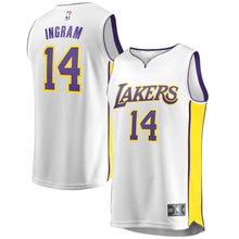 Load image into Gallery viewer, Brandon Ingram Los Angeles Lakers Branded Youth Fast Break Jersey White - Association Edition 2018/2019