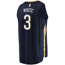 Load image into Gallery viewer, Nikola Mirotic New Orleans Pelicans Navy Swingman Jersey 2018 - 2019