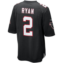 Load image into Gallery viewer, Atlanta Falcons Matt Ryan Black Jersey 2018 - 2019