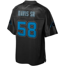 Load image into Gallery viewer, Carolina Panthers Thomas Davis NFL Pro Line Black Jersey 2018 - 2019
