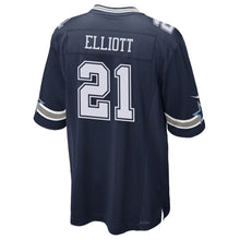 Load image into Gallery viewer, Dallas Cowboys Ezekiel Elliott Navy Jersey 2018 - 2019