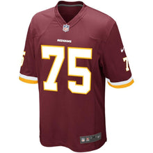 Load image into Gallery viewer, Brandon Scherff Washington Redskins Game Jersey - Burgundy 2018/2019