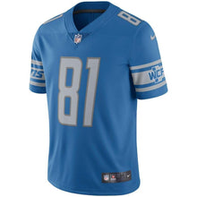 Load image into Gallery viewer, Calvin Johnson Detroit Lions Retired Player Vapor Untouchable Limited Throwback Jersey - Blue
