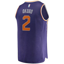 Load image into Gallery viewer, Elie Okobo Phoenix Suns Branded Fast Break Jersey - Icon Edition - Purple