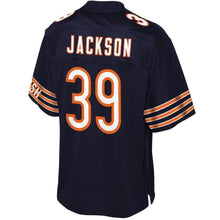 Load image into Gallery viewer, Eddie Jackson Chicago Bears Pro Line Player Jersey - Navy 2018/2019