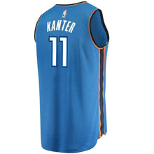 Load image into Gallery viewer, Enes Kanter Oklahoma City Thunder Branded Fast Break Jersey Blue - Icon Edition