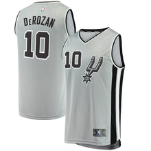 Load image into Gallery viewer, DeMar DeRozan San Antonio Spurs Gray Swingman Jersey 2018 - 2019