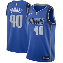 Load image into Gallery viewer, Harrison Barnes Dallas Mavericks Royal Swingman Jersey 2018 - 2019