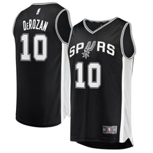 Load image into Gallery viewer, DeMar DeRozan San Antonio Spurs Black Swingman Jersey 2018 - 2019