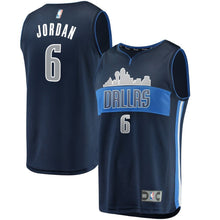 Load image into Gallery viewer, DeAndre Jordan Dallas Mavericks Navy Swingman Jersey 2018 - 2019