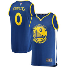 Load image into Gallery viewer, DeMarcus Cousins Golden State Warriors Royal Swingman Jersey 2018 - 2019