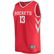 Load image into Gallery viewer, James Harden Houston Rockets Branded Youth Fast Break Jersey Red - Icon Edition 2018/2019