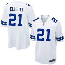 Load image into Gallery viewer, Ezekiel Elliott Dallas Cowboys Game Jersey - White 2018/2019