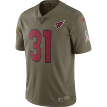 Load image into Gallery viewer, David Johnson Arizona Cardinals Salute To Service Limited Jersey - Olive 2018/2019