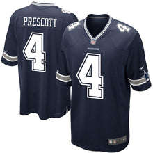 Load image into Gallery viewer, Dak Prescott Dallas Cowboys Game Jersey - Navy 2018/2019