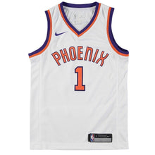 Load image into Gallery viewer, Devin Booker Phoenix Suns Youth Hardwood Classics Jersey – White 2018/2019