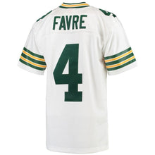 Load image into Gallery viewer, Brett Favre Green Bay Packers Mitchell &amp; Ness 1996 Replica Retired Player Jersey - White