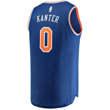 Load image into Gallery viewer, Enes Kanter New York Knicks Branded Fast Break Road Player Jersey Royal - Icon Edition