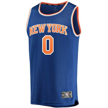 Load image into Gallery viewer, Enes Kanter New York Knicks Branded Fast Break Road Player Jersey Royal - Icon Edition