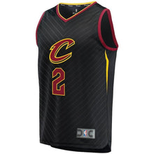 Load image into Gallery viewer, Collin Sexton Cleveland Cavaliers Branded Fast Break Alternate Jersey – Black