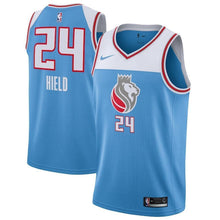 Load image into Gallery viewer, Buddy Hield Sacramento Kings Swingman Jersey Blue - City Edition