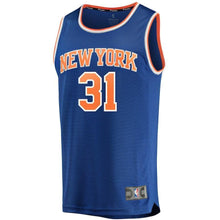 Load image into Gallery viewer, Ron Baker New York Knicks Branded Fast Break Road Player Jersey Royal - Icon Edition