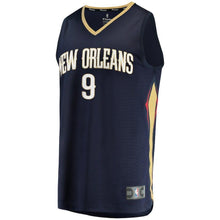 Load image into Gallery viewer, Darius Morris New Orleans Pelicans Branded Fast Break Jersey - Icon Edition - Navy