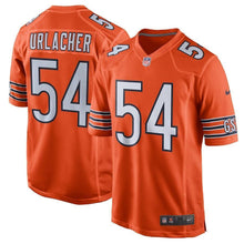 Load image into Gallery viewer, Brian Urlacher Chicago Bears Retired Player Game Jersey – Orange 2018/2019