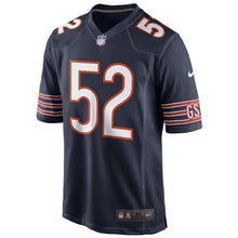 Load image into Gallery viewer, Chicago Bears Khalil Mack Navy JERSEY 2018 - 2019