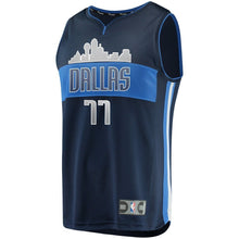 Load image into Gallery viewer, Luka Doncic Dallas Mavericks Navy Swingman Jersey 2018 - 2019
