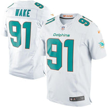 Load image into Gallery viewer, Cameron Wake Miami Dolphins Elite Jersey - White 2018/2019