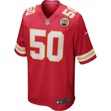 Load image into Gallery viewer, Justin Houston Kansas City Chiefs Game Jersey - Red