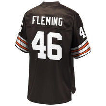 Load image into Gallery viewer, Don Fleming Cleveland Browns Pro Line Retired Player Jersey – Brown 2018/2019