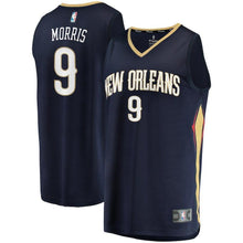 Load image into Gallery viewer, Darius Morris New Orleans Pelicans Branded Fast Break Jersey - Icon Edition - Navy