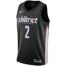 Load image into Gallery viewer, John Wall Washington Wizards Youth Jersey – City Edition – Black 2018/2019