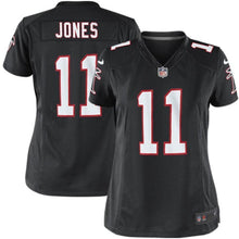 Load image into Gallery viewer, Julio Jones Atlanta Falcons Women's Game Jersey - Black 2018/2019