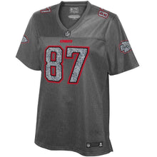 Load image into Gallery viewer, Travis Kelce Kansas City Chiefs NFL Pro Line Women's Static Fashion Jersey  Gray