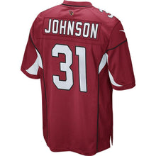 Load image into Gallery viewer, David Johnson Arizona Cardinals Game Jersey - Cardinal 2018/2019