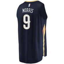 Load image into Gallery viewer, Darius Morris New Orleans Pelicans Branded Fast Break Jersey - Icon Edition - Navy