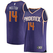 Load image into Gallery viewer, De&#39;Anthony Melton Phoenix Suns Branded Fast Break Jersey - Icon Edition - Purple